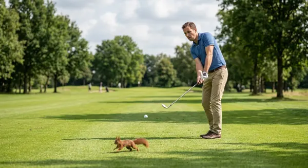 Illustration for Ball in motion accidentally hits a person, animal or object; deliberate actions to influence a ball in motion