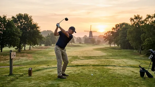 Illustration for rule 5: Your Round: Starting on Time, Playing On and Finishing